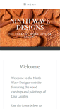 Mobile Screenshot of ninthwavedesigns.com