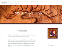 Tablet Screenshot of ninthwavedesigns.com